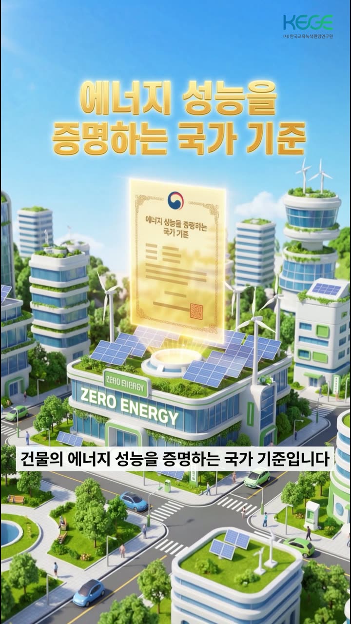 한국녹색연구원 브랜딩 콘텐츠 — 브랜드·서비스 쇼츠·릴스 편집 제작 사례