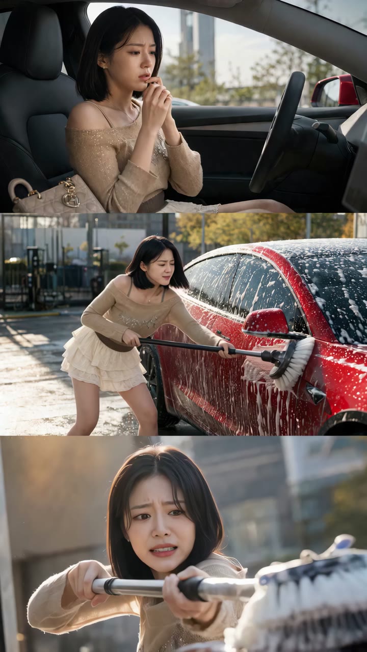 컴인워시 무인 세차 숏폼 — 브랜드·서비스 AI 영상 제작 사례