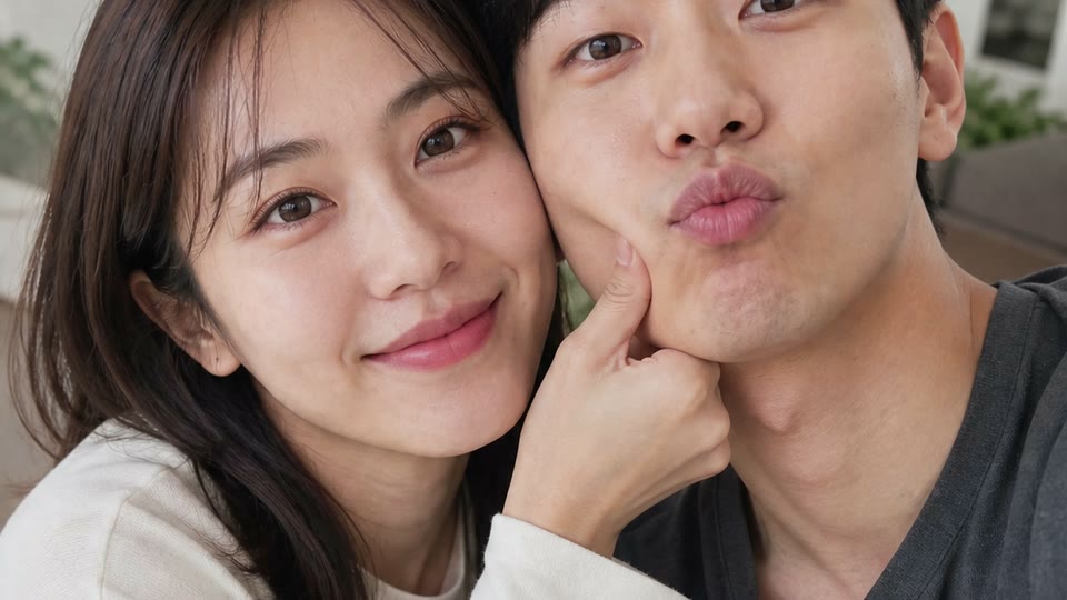 키네틱 타이포 식전영상 템플릿 장면